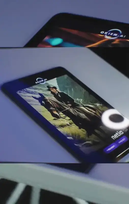 iPad z aplikacją Fotobudki AI - proces przygotowania do eventu